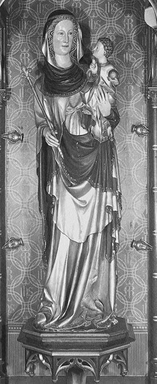 Stehende Muttergottes Lüttich, Servatiuskirche